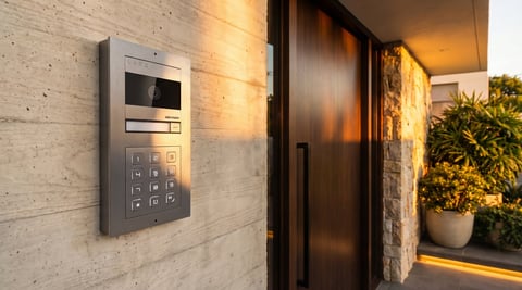 Video Intercoms Gold Coast QLD | Integrated Powerhouse | Smart door intercom, video doorbell, gate entry system, remote access, Northern NSW home security