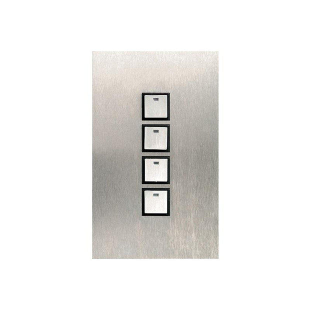 C-Bus Refection Wall Switches - 4 Gang